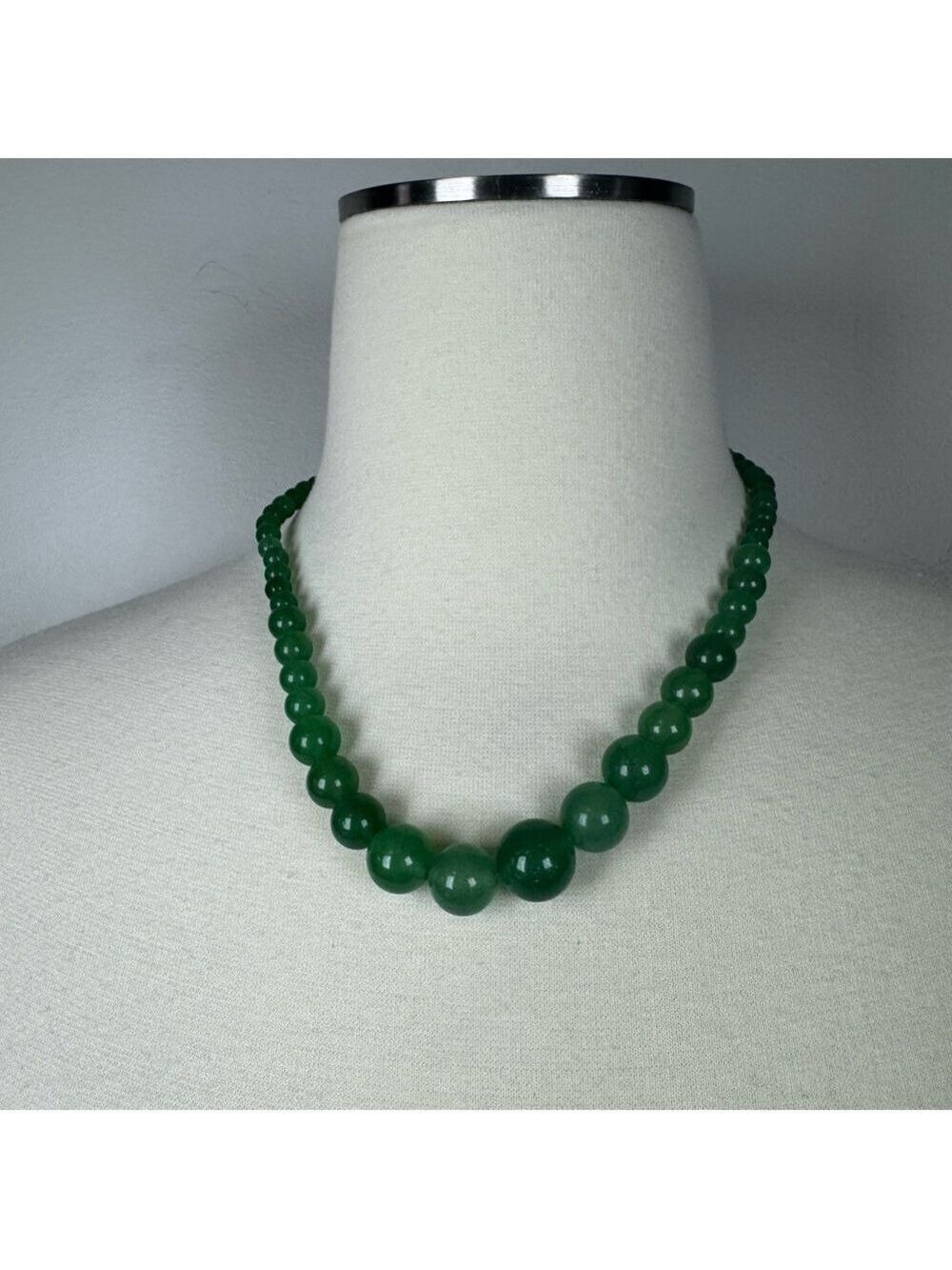 Jade Beaded Necklace
